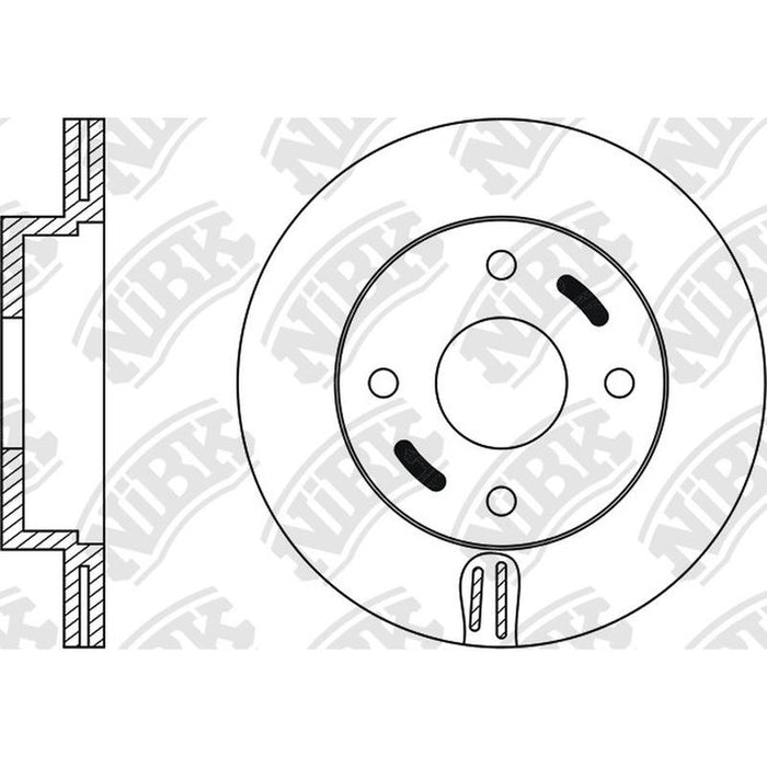 NIBK-RN1233V 238mm x 18min