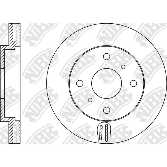 NIBK-RN1237V 276mm x 26min