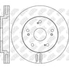 NIBK RN1243V Front Rotors For Honda