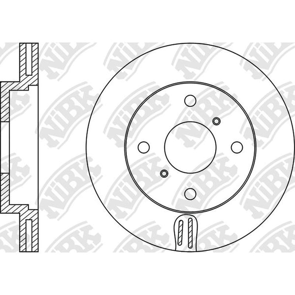 NIBK-RN1248V 260mm x 23min