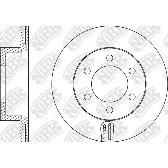 NIBK-RN1249V 299.8mm x 22min