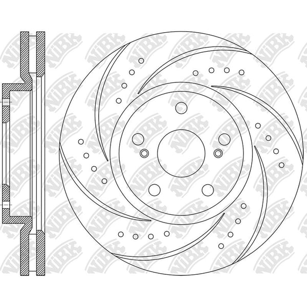 NIBK-RN1258DSET 296mm x 28min HAT OD 151MM