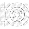 NIBK RN1259 Rear Rotors For Acura Honda