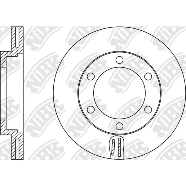 NIBK-RN1261V 266mm x 24min