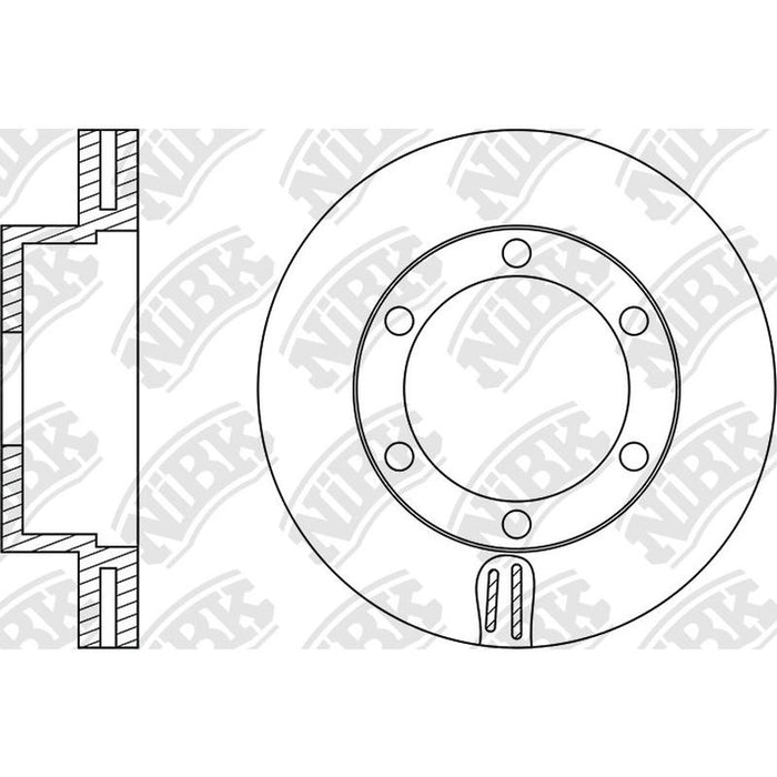 NIBK-RN1265V 262mm x 30min