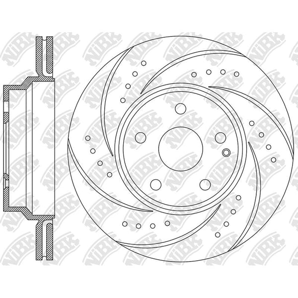 NIBK-RN1272DSET 300mm x 22min