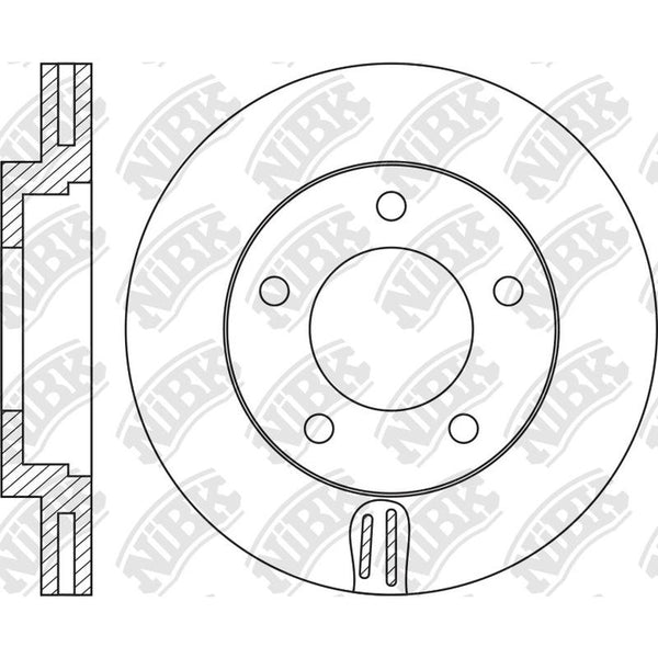 NIBK-RN1293V 254mm x 24min