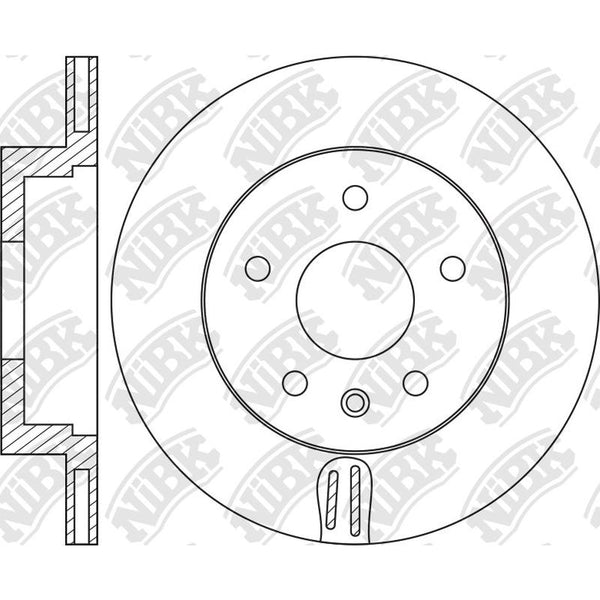 NIBK-RN1295V 282mm x 18min