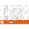 NIBK RN1306 Rear Rotors For BMW