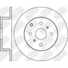 NIBK RN1308 Rear Rotors For BYD Lifan Toyota