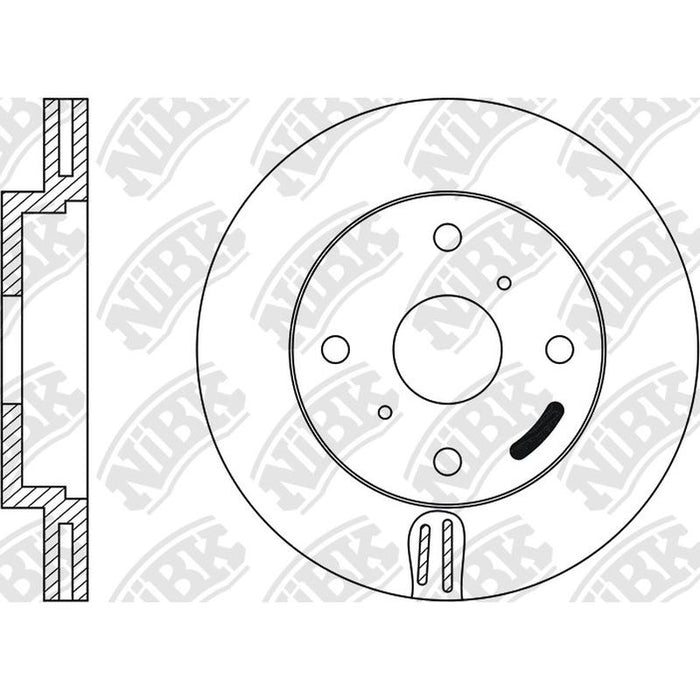 NIBK-RN1323V 278mm x 24min