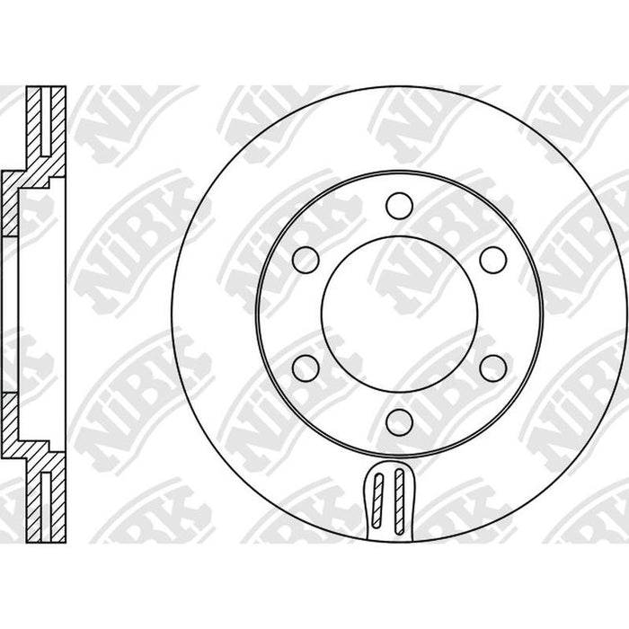 NIBK-RN1326V 257mm x 22min