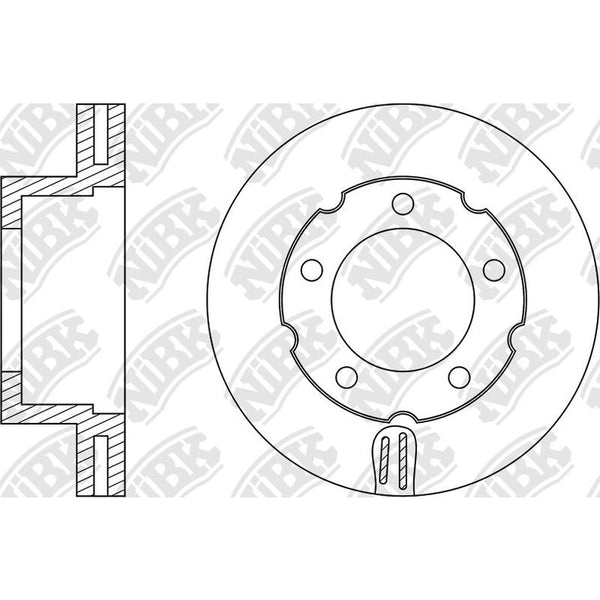 NIBK-RN1328V 285mm x 35min