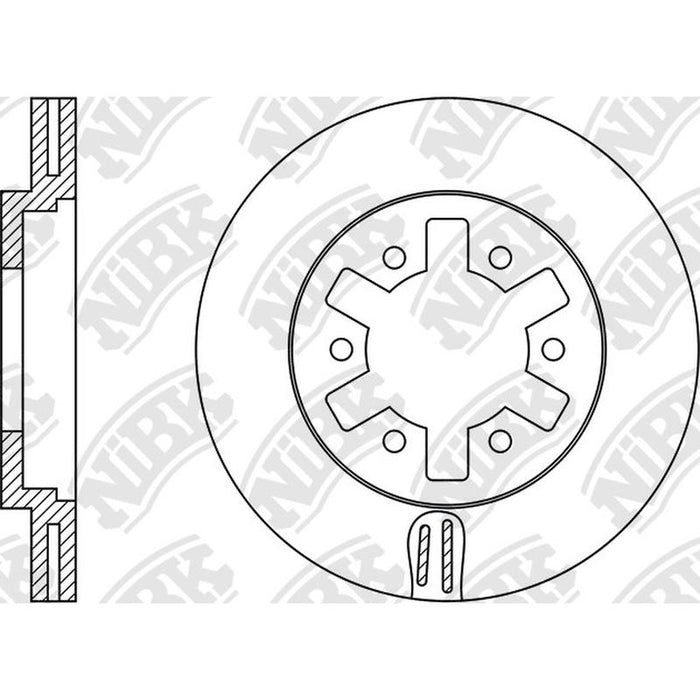 NIBK-RN1333V 250mm x 22min