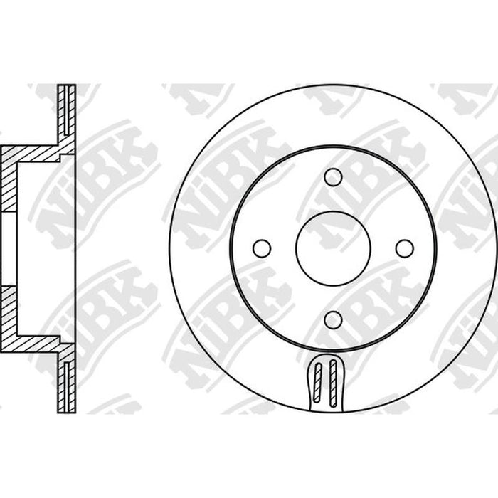 NIBK-RN1344V 208mm x 11min