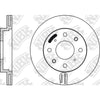 NIBK RN1350V Front Rotors For Honda