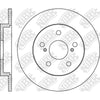 NIBK RN1352 Rear Rotors For Toyota Auris Corolla