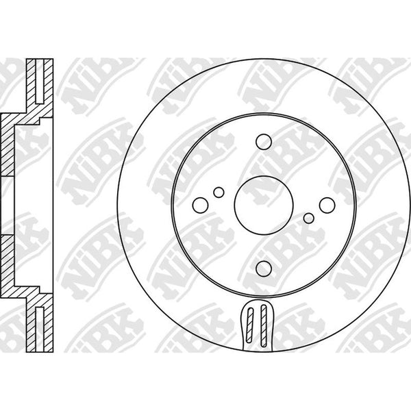 NIBK-RN1353V 275mm x 25min