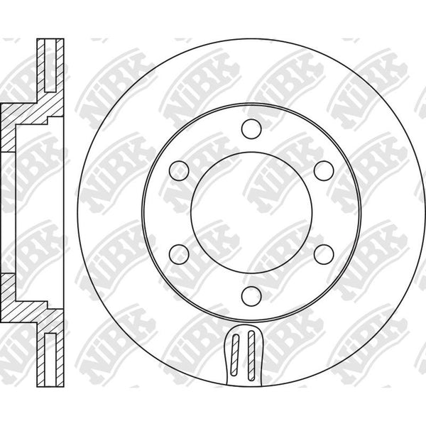 NIBK-RN1358V 287mm x 22min