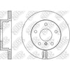 NIBK RN1398V Front Rotors For BMW