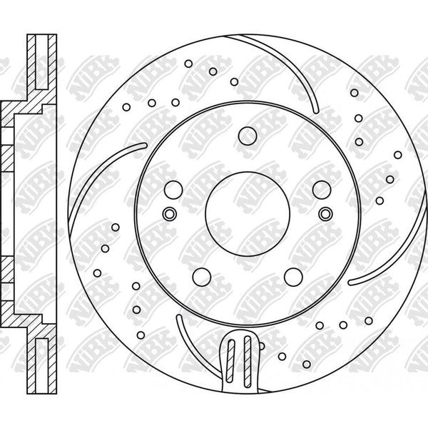 NIBK-RN1403DSET 294mm x 24min