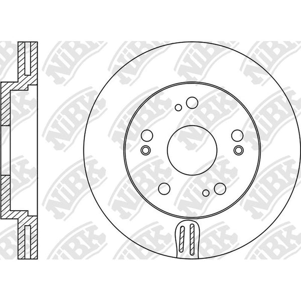 NIBK-RN1405V 280mm x 25min