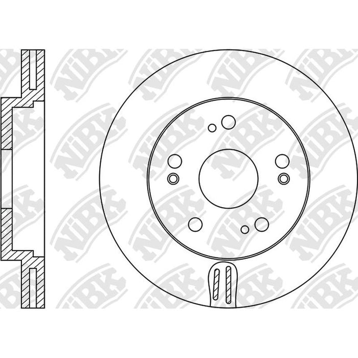 NIBK-RN1405V 280mm x 25min