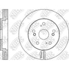 NIBK RN1406V Front Rotors For Acura Honda
