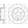 NIBK RN1438 Rear Rotors For Lexus Toyota