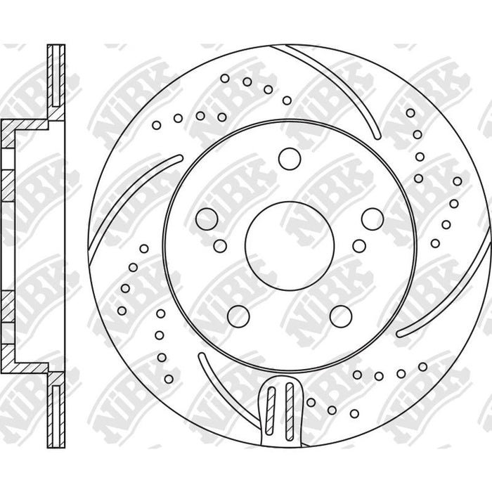 NIBK-RN1445DSET 281mm x 12min