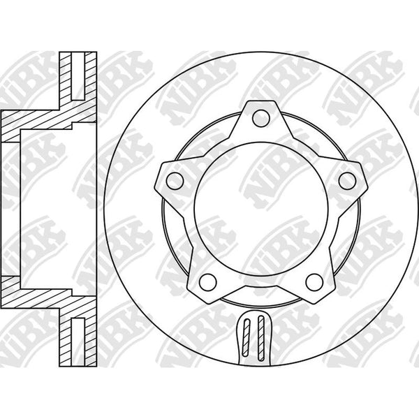 NIBK-RN1448V 296mm x 35min