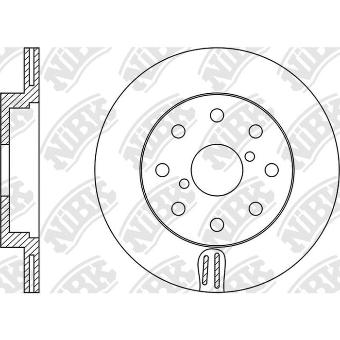 NIBK-RN1474V 263mm x 16min