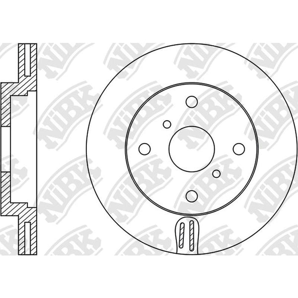 NIBK-RN1482V 254.9mm x 22min