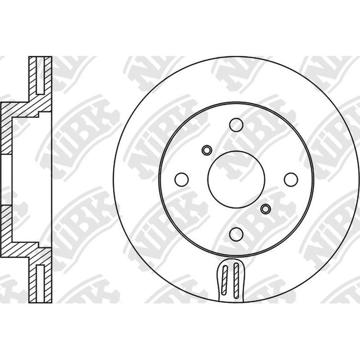 NIBK-RN1484V 237.8mm x 22min