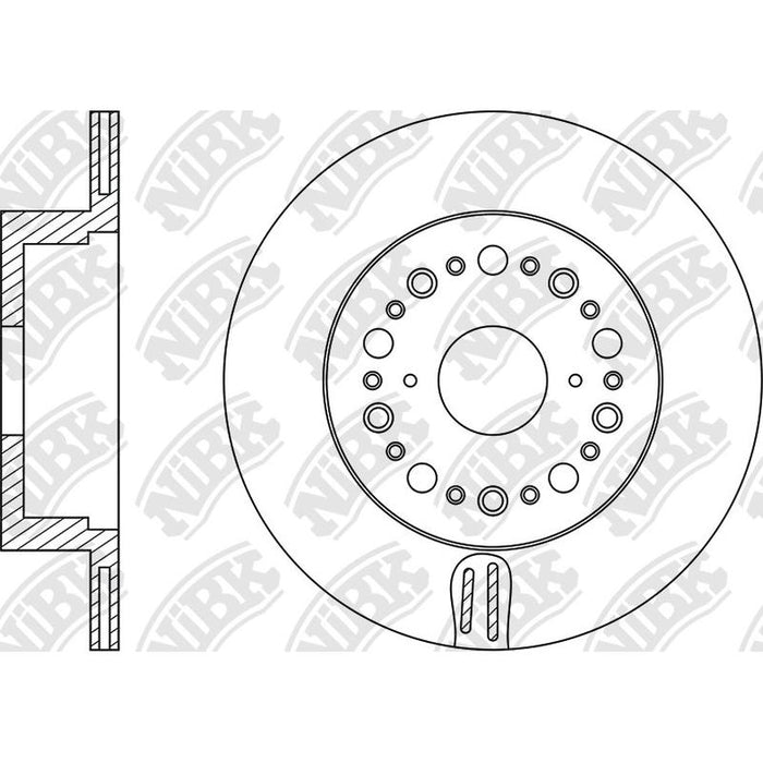 NIBK-RN1488V 307mm x 16min