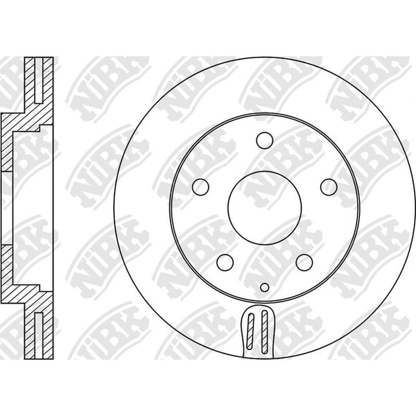 NIBK-RN1518V 296mm x 28min