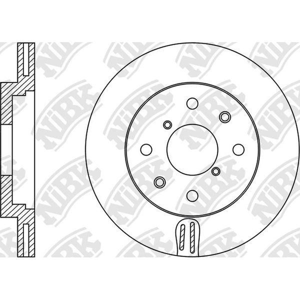 NIBK-RN1525V 252mm x 20min