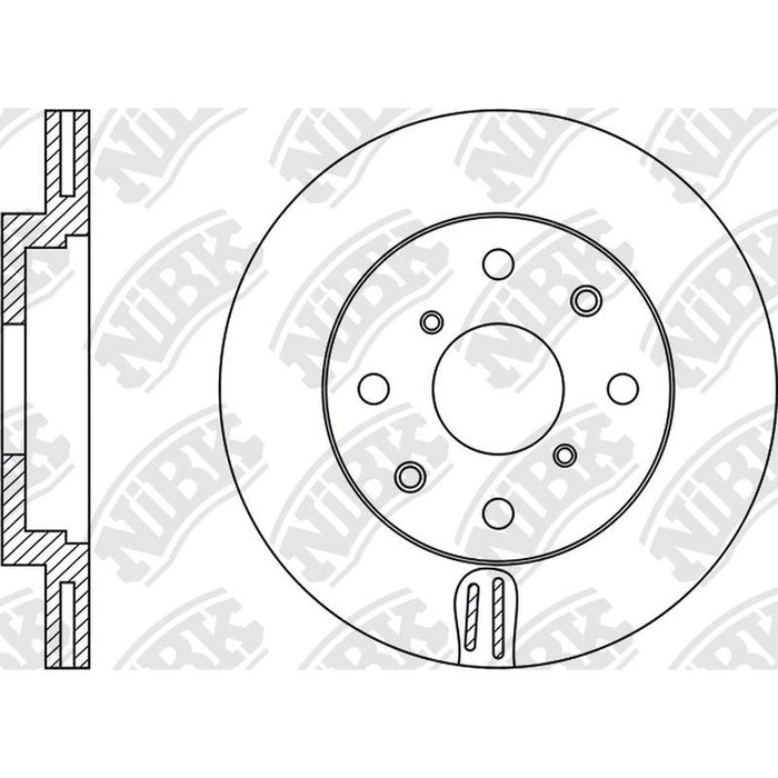 NIBK-RN1526V 256mm x 22min