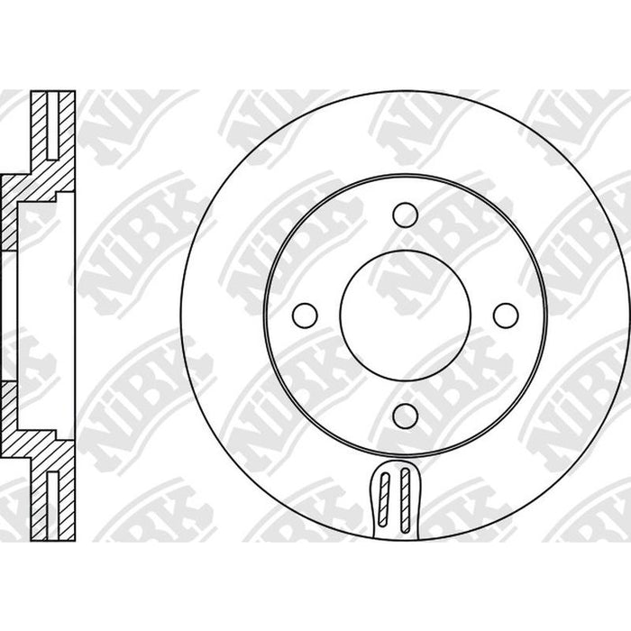 NIBK-RN1533V 255mm x 25min