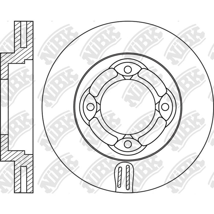 NIBK-RN1534V 230mm x 25min