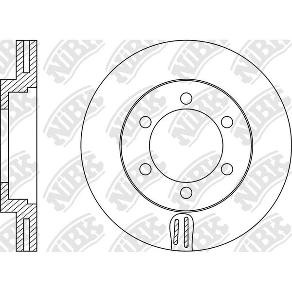 NIBK-RN1535V 287mm x 28min