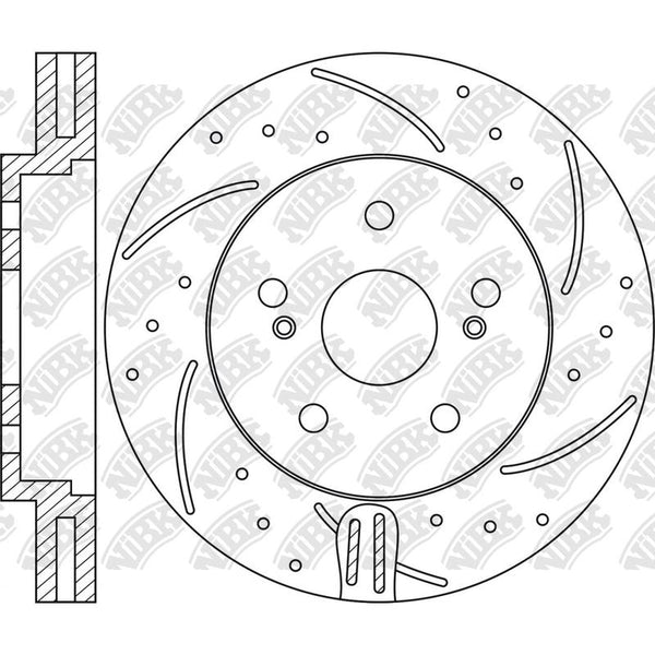 NIBK-RN1536DSET 296mm x 32min