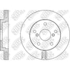 NIBK RN1540V Front Rotors For Honda