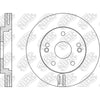 NIBK RN1547V Front Rotors For Hyundai Kia