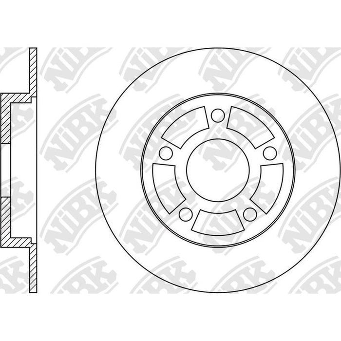 NIBK-RN1572H 260mm x 8min