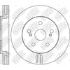 NIBK RN1578V Front Rotors For Lexus RX450H