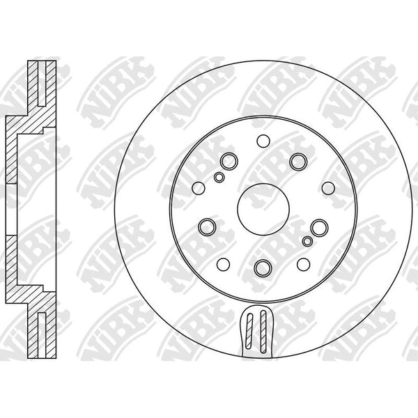 NIBK-RN1579DR 357mm x 34min