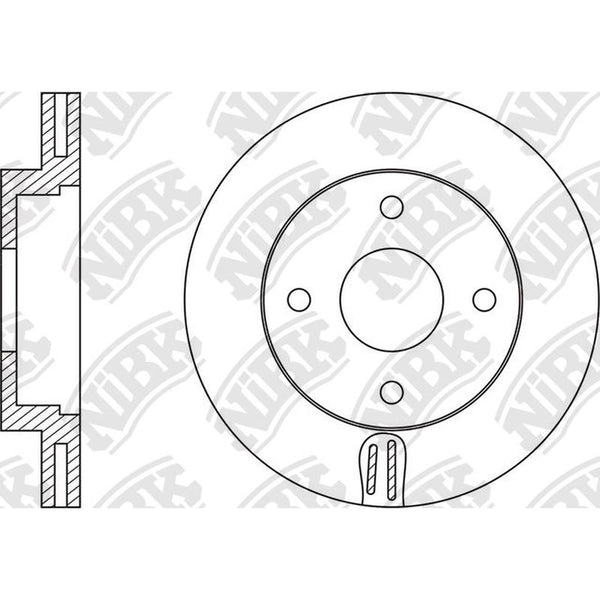 NIBK-RN1581V 237.3mm x 22min