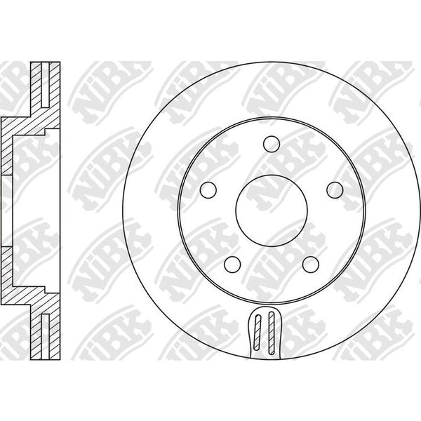 NIBK-RN1584V 283mm x 28min