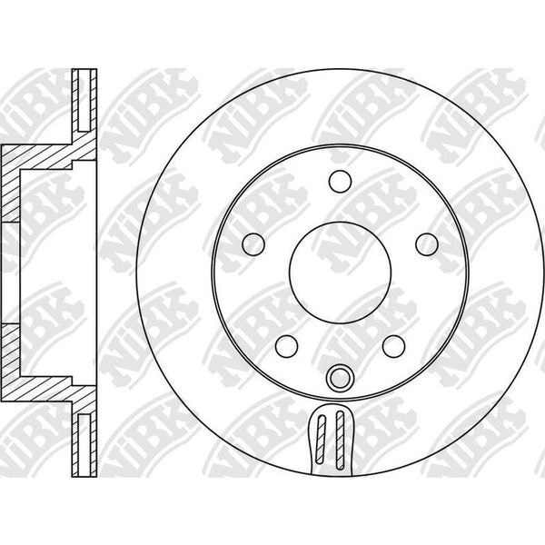 NIBK-RN1586V 266mm x 16min